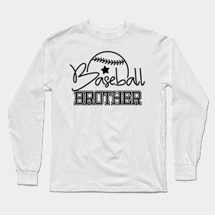 Baseball Brother, Sports Gift Long Sleeve T-Shirt